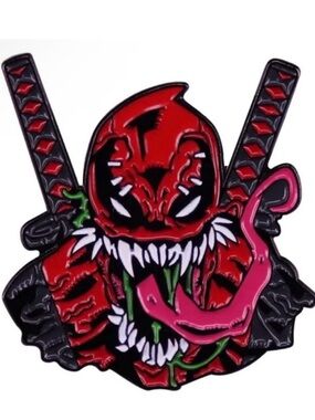 Carnage Venom 2018 Action/Sci-fi Enamel Pin, Carnage Marvel Enamel Pin